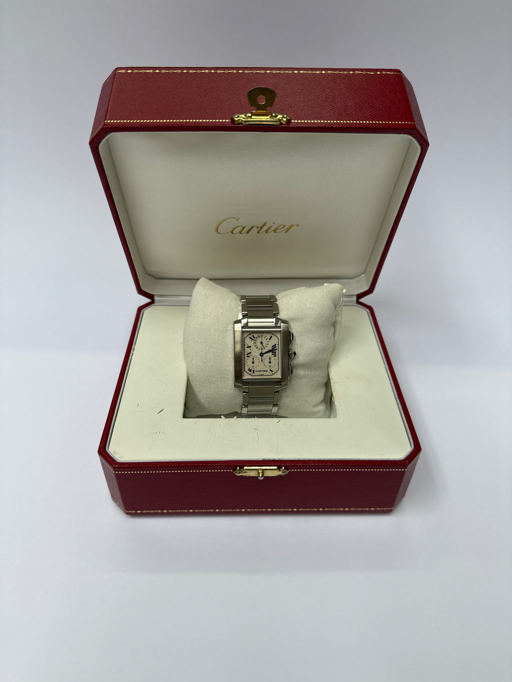 01 - Cartier Tank Francaise Chrono Reflex | Perpetual Calendar