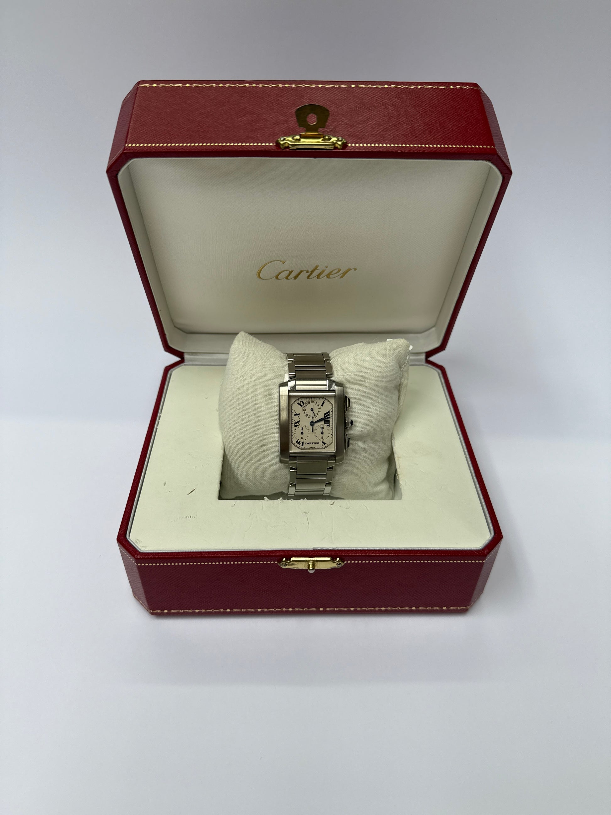 01 - Cartier Tank Francaise Chrono Reflex | Perpetual Calendar