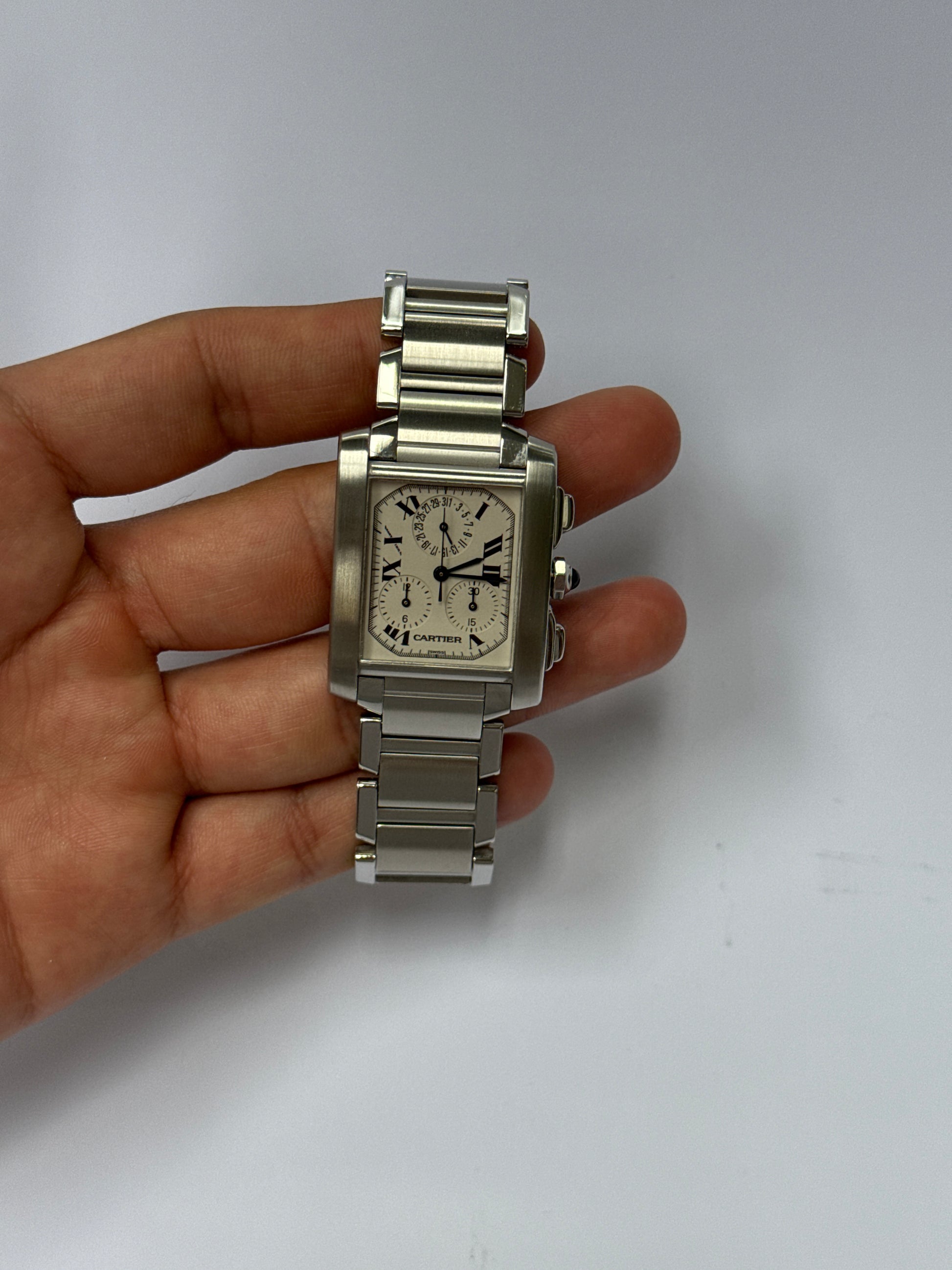01 - Cartier Tank Francaise Chrono Reflex | Perpetual Calendar